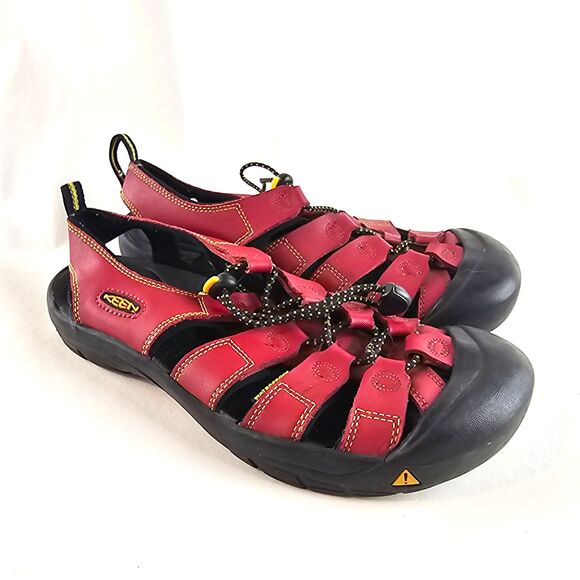 KEEN Shoes - KEEN Newport H2 Womens Approx Sz 9 Red Waterproof Sport Hiking Sandals Outdoor